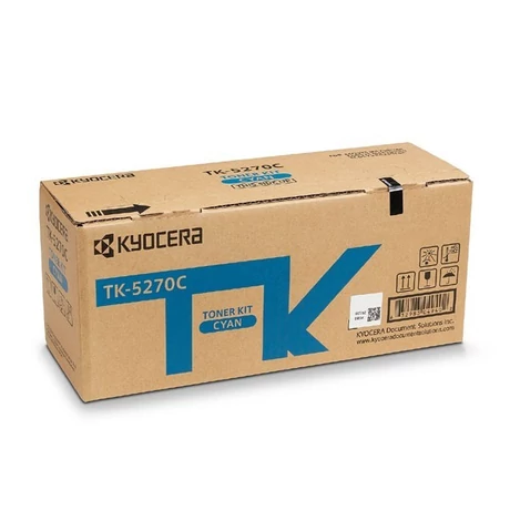 Kyocera TK-5270 (C) (1T02TVCNL0) [6K] Eredeti toner