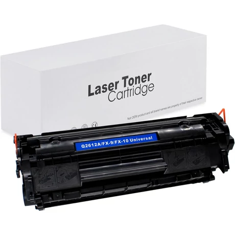 HP 12A (Q2612A / FX-10) utángyártott toner