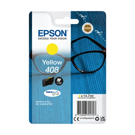 Epson 408 (T09J4) Y (14,7ml) Eredeti tintapatron