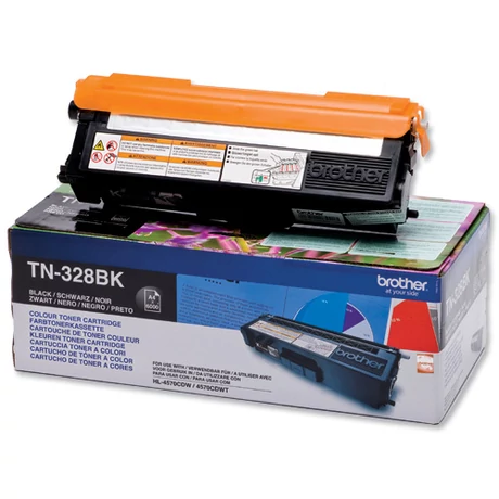 Brother TN-328BK eredeti toner