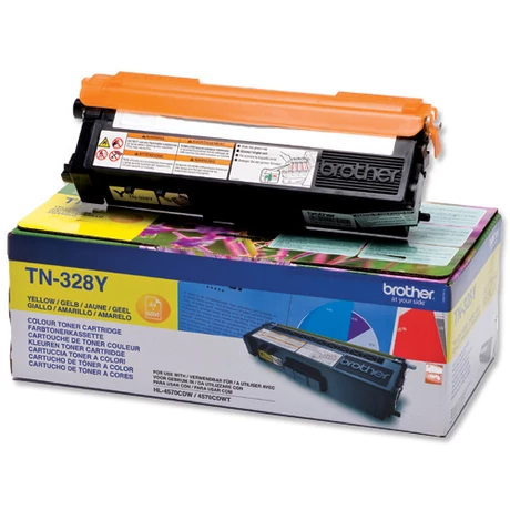 Brother TN-328Y eredeti toner