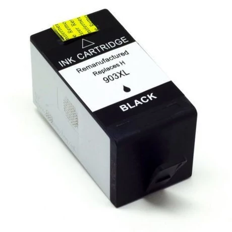 HP 903XL (T6M15AE) (BK) kompatibilis tintapatron