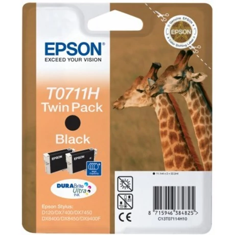Epson T0711H  /Twinpack/ eredeti tintapatron csomag
