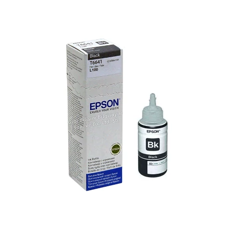 Epson T6641 (BK) eredeti utántöltő tinta