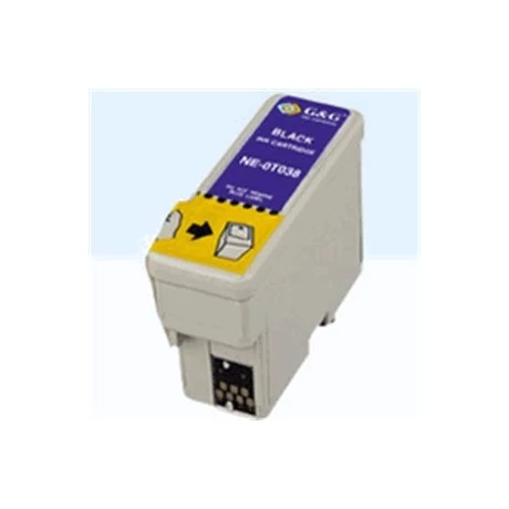 Epson T038BK utángyártott tintapatron
