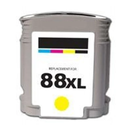 HP 88XL Y (C9393A) utángyártott tintapatron