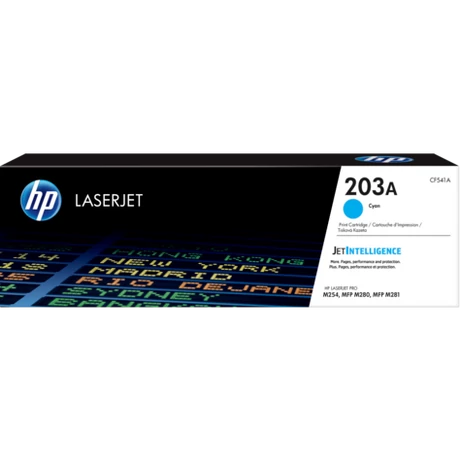 HP 203A (CF541A) (C) [1,3k] eredeti toner