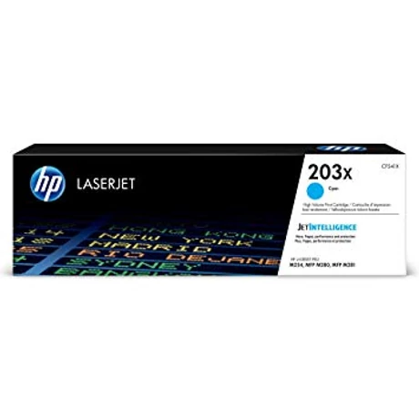HP 203X (CF541X) (C) [2,5k] eredeti toner