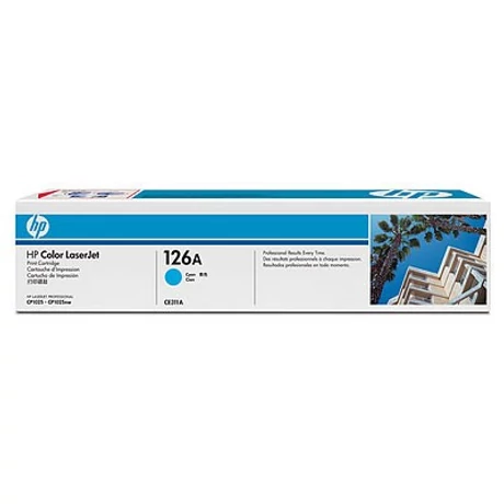 HP 126A (CE311A) (C) eredeti toner