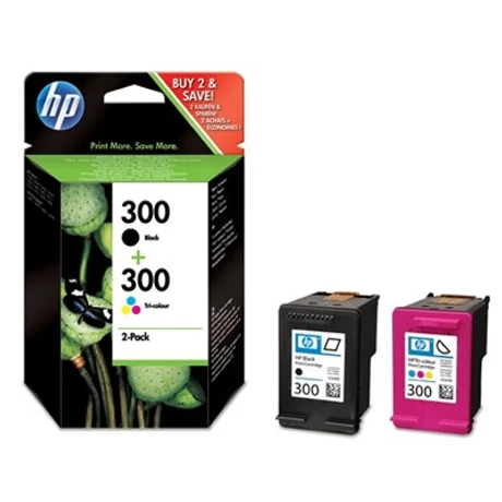 HP 300 (CN637EE) (BK+CMY) eredeti tintapatron csomag