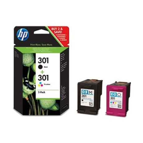 HP 301 (CR340EE / N9J72AE ) (BK+CMY) eredeti tintapatron csomag multipack