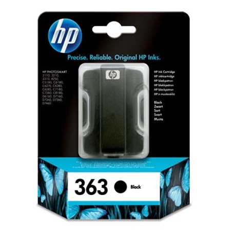 HP 363BK (C8721E) eredeti tintapatron
