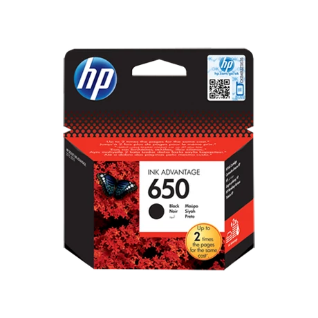 HP 650 (CZ101AE) (BK) eredeti tintapatron