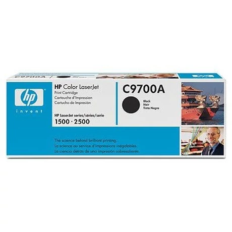 HP C9700A (BK) eredeti toner