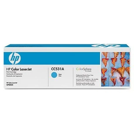 HP CC531A (C) eredeti toner