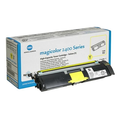 Konica Minolta MagiColor 2400-2500 (Y) eredeti toner