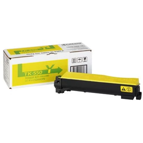 Kyocera TK-550Y [6k] eredeti toner