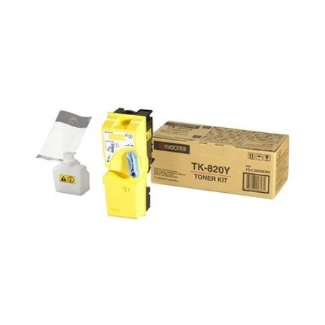 Kyocera TK-820Y eredeti toner