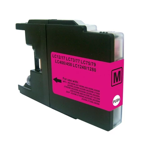 Brother LC1240/1280M (19 ml) kompatibilis tintapatron /Lepkés CN/