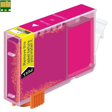 Canon CLI-521M (10.5 ml) kompatibilis (CHIP-es) tintapatron /Lepkés CN/