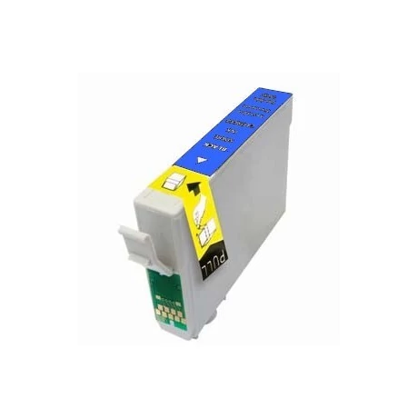 Epson T0802 (12 ml) kompatibilis tintapatron /Lepkés CN/