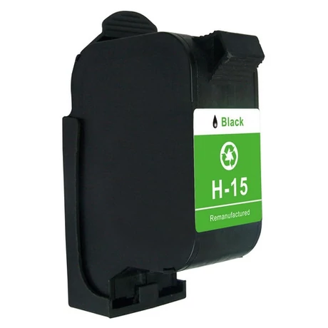 HP 15 (C6615D) (BK) (42ml) kompatibilis tintapatron /Lepkés CN/