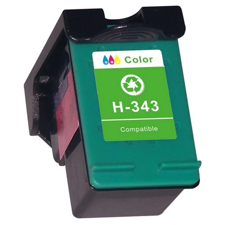 HP 343 (C8766E) (18ml) kompatibilis tintapatron /Lepkés CN/