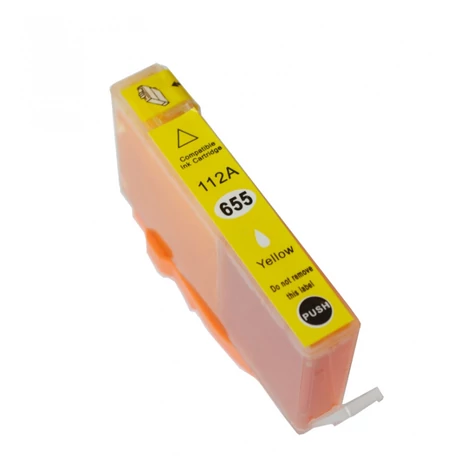 HP 655 Y (CZ112AE) utángyártott tintapatron