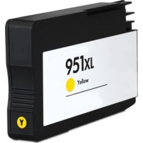 HP 951XL Y (CN048AE) chippes utángyártott tintapatron