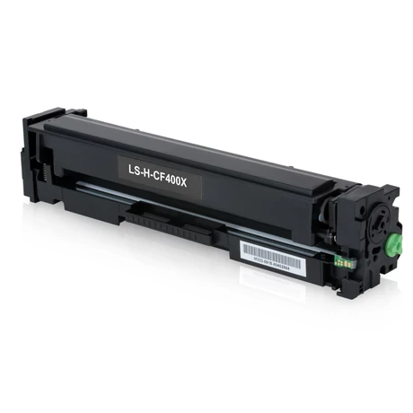 HP 201X (CF400X/CRG-045) (BK) [2,8k] (100% új) kompatibilis toner /Whitebox/