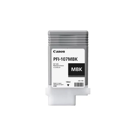 Canon PFI-107MBK (130 ml) matt fekete eredeti tintapatron
