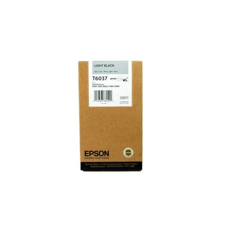 Epson T6037 (C13T603700) LBK (220ml) Eredeti tintapatron
