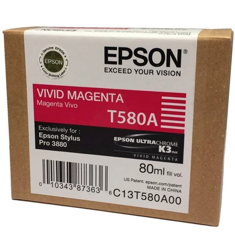 Epson T580A (C13T580A00) VM (80ml) Eredeti tintapatron