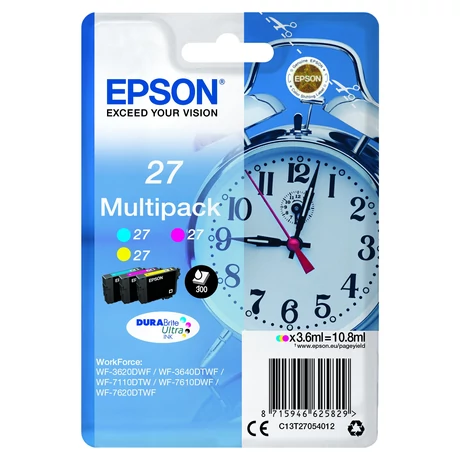 Epson 27 (T2705) (C13T27054012) (10,8ml) Eredeti Multipack
