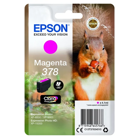 Epson 378 (T3783) (C13T37834010) M (5,5ml) Eredeti tintapatron