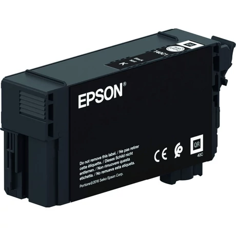 Epson T40C1 (C13T40C140) BK (50ml) Eredeti tintapatron