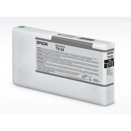 Epson T9138 (MBK) [200ml] eredeti tintapatron