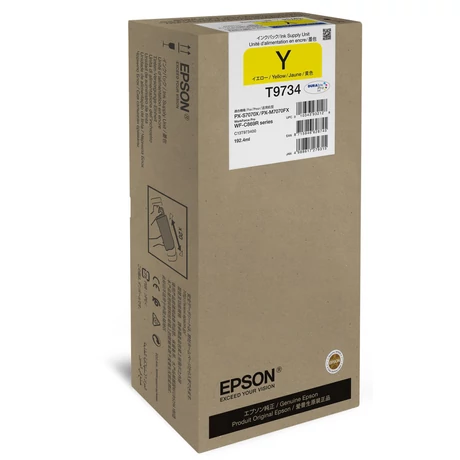 Epson T9734 (Y) [22k] eredeti tintapatron