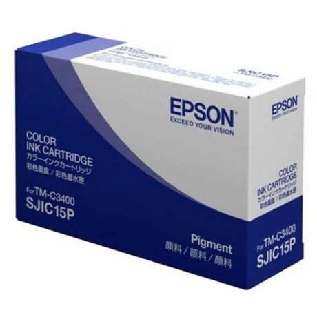 Epson SJIC15P C3400 (C33S020464) (26,3ml) eredeti tintapatron