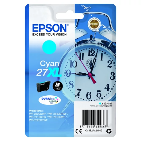 Epson 27XL (T2712) (C) eredeti tintapatron