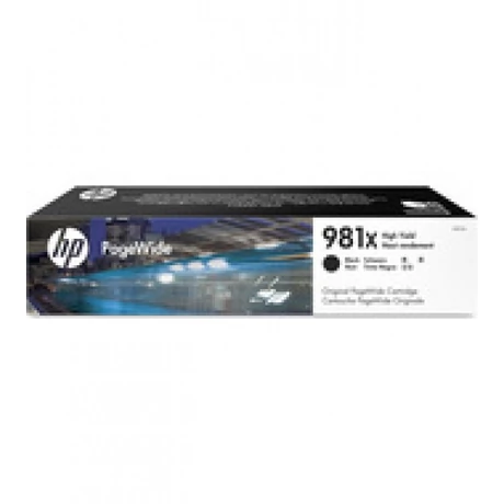HP 981X (L0R12A) (BK) (11K) eredeti tintapatron