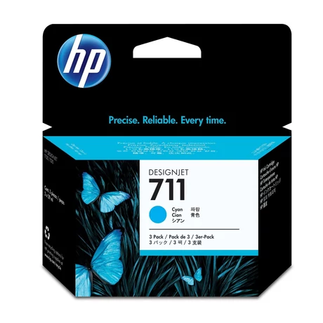HP 711 (CZ134A) (C) [3*29ml] eredeti tintapatron