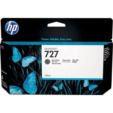HP 727 (B3P22A) (MBk) [130ml] eredeti tintapatron