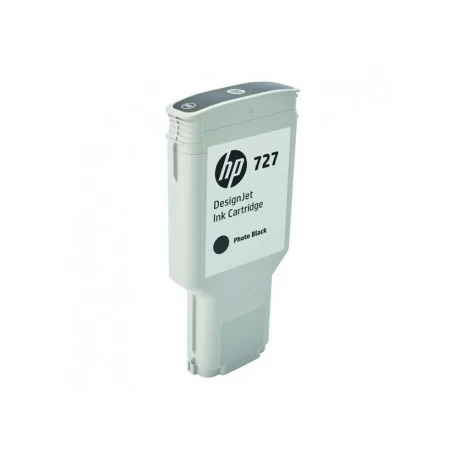 HP 727 (C1Q12A) (MBk) [300ml] eredeti tintapatron