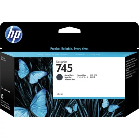 HP 745 (F9J98A) (PBk) [130ml] eredeti tintapatron