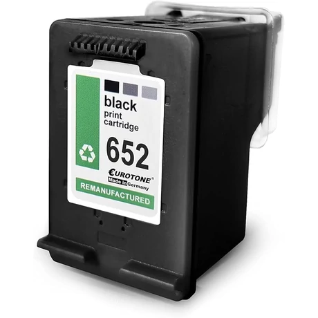 HP 652XL Bk (F6V25AE) (100% Új) Kompatibilis tintapatron /Lepkés CN/ www.tinta-patron.hu
