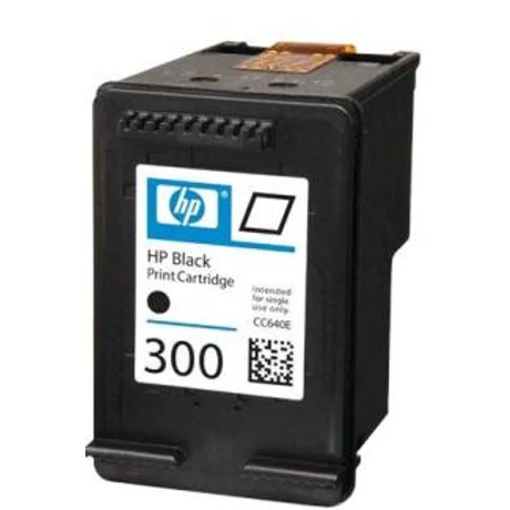 Üres HP 300 (CC640EE) (BK) Eredeti tintapatron ( visszavétel)