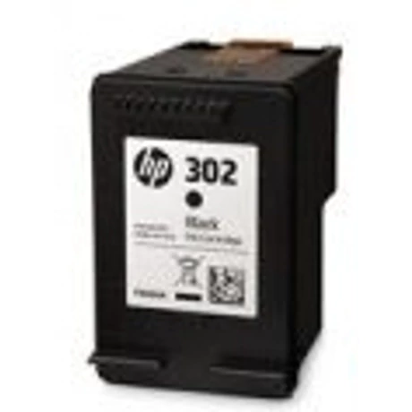 Üres HP 302 (BK) (F6U66AE) eredeti tintapatron (visszavétel)