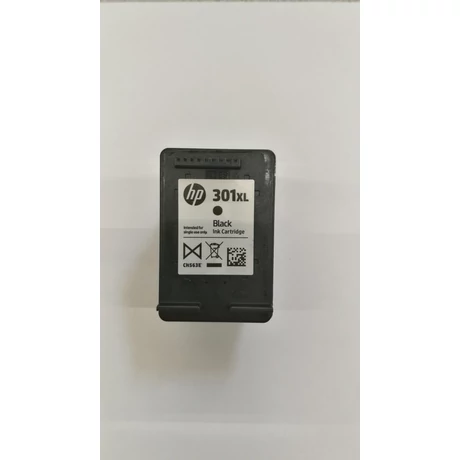 Üres HP 301XL (BK) (CH563EE) eredeti tintapatron (visszavétel)