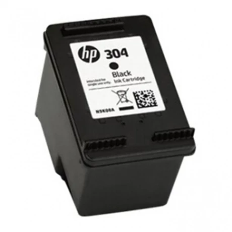 Üres HP 304 (BK) (N9K06AE) eredeti tintapatron (visszavétel)